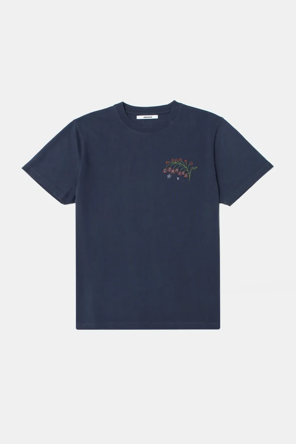 Edmmond Studios Vanguard t-shirt bleu marine brodé