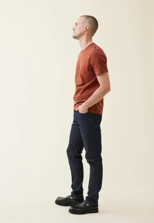 Loom jean semi-slim coton bio homme