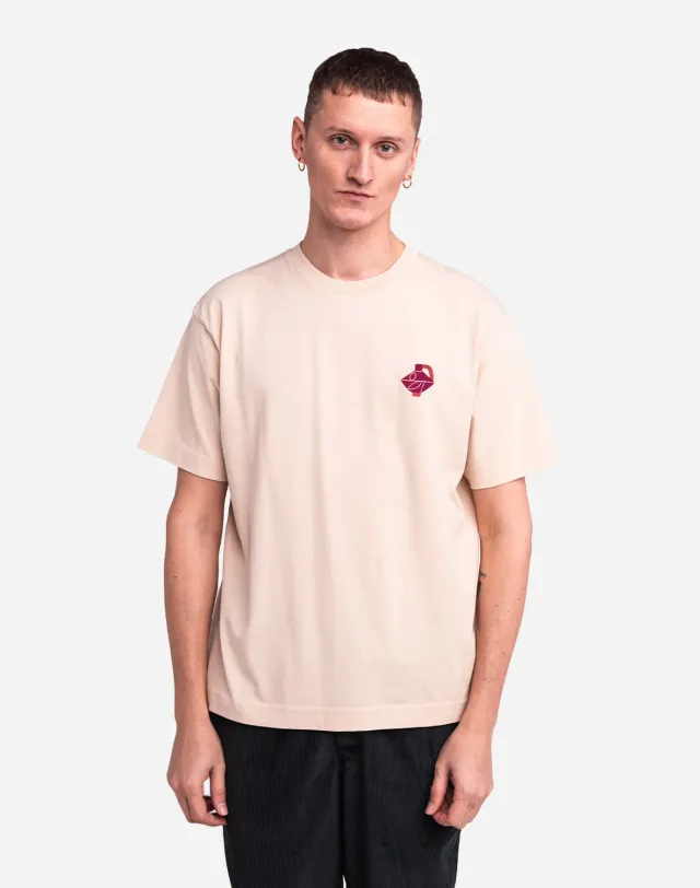 OLOW Soleil d'hiver t-shirt crème coton bio large