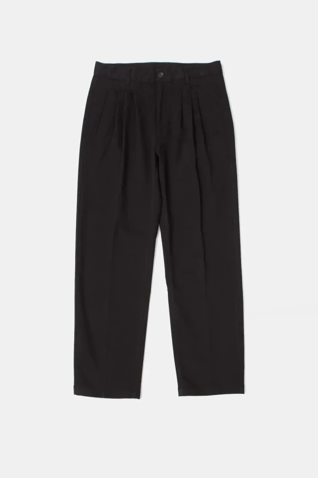 Edmmond Studios David pantalon tailleur noir plissé