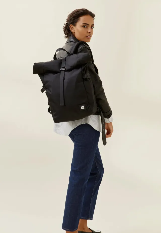 Loom sac à dos roll top bleu cobalt