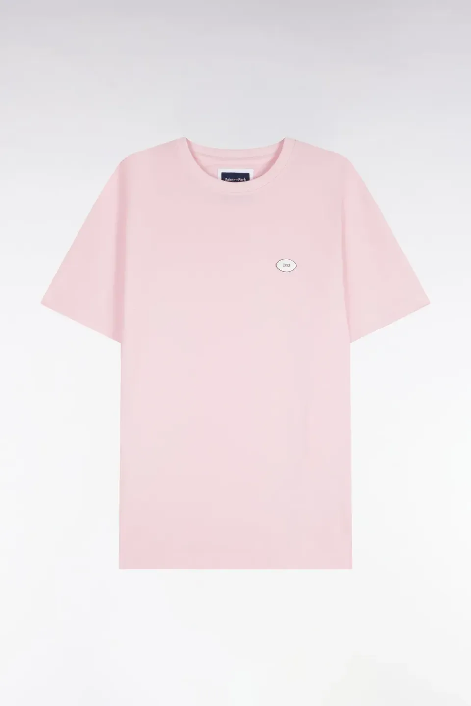 Eden Park Golf t-shirt rose droit coton taille L