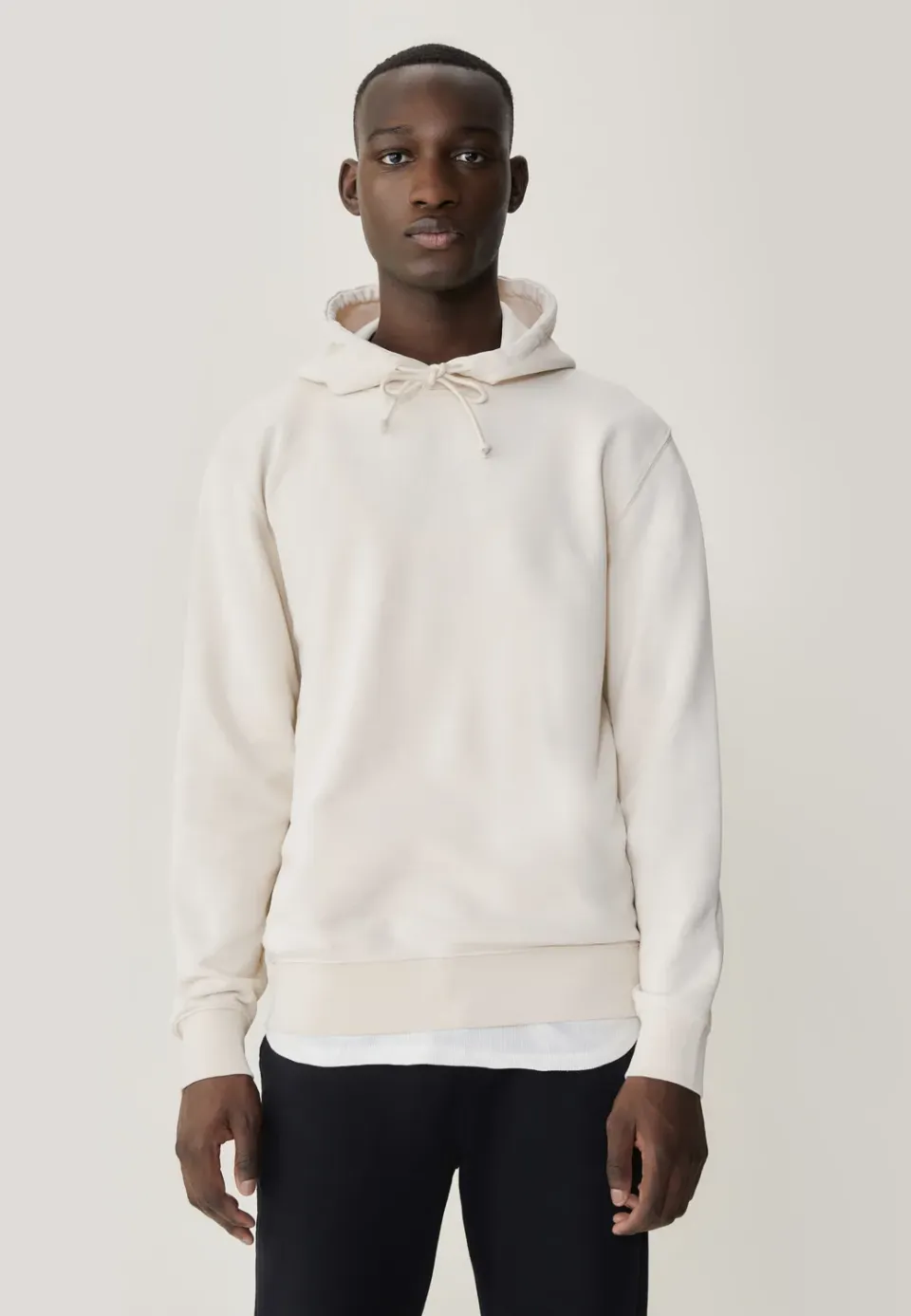 Loom sweat à capuche sweat-shirt coton bio kaki