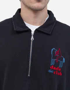 OLOW Manso Dada Club sweat noir coton bio