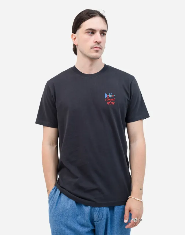OLOW Fanfare t-shirt noir coton bio