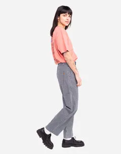 Olow Chuck pantalon denim rayé workwear