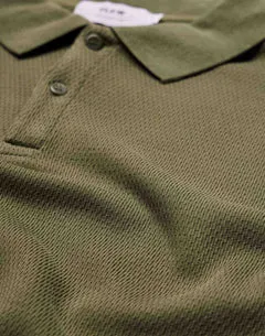 OLOW Fez polo vert olive coton Portugal