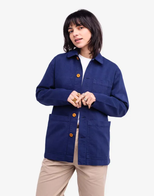 OLOW Chucalescu veste artisan bleu ultramarine