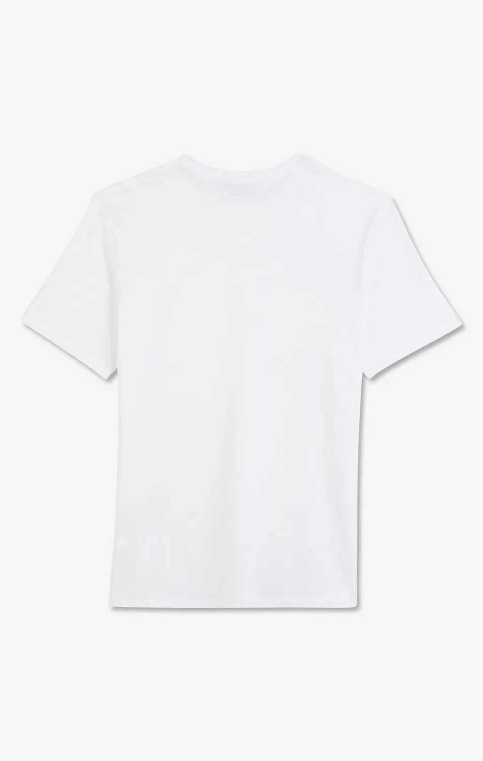 Eden Park T-shirt col V blanc coton Pima homme