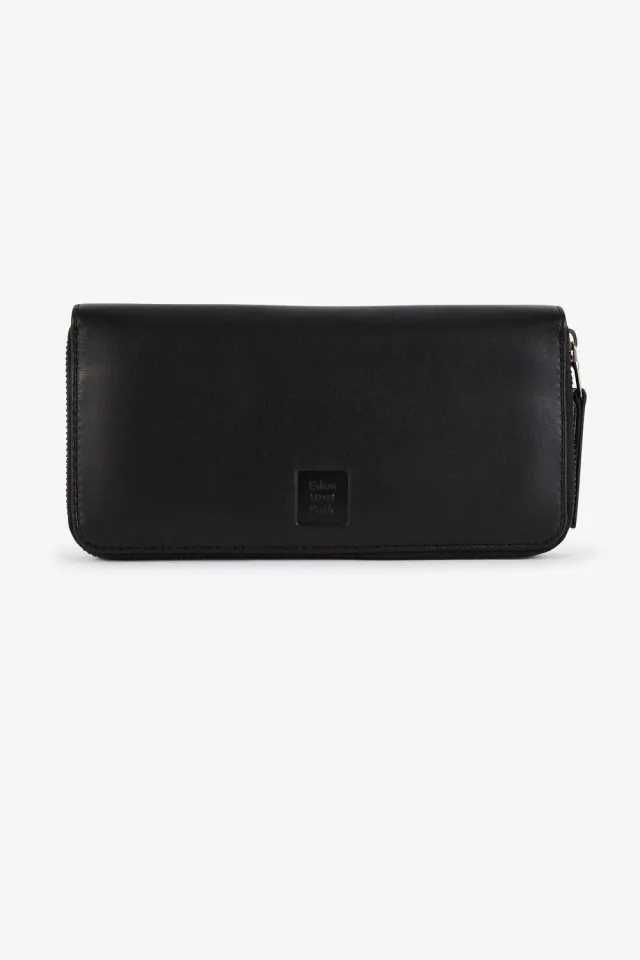 Eden Park HEBAGPFE0040 portefeuille noir cuir vachette