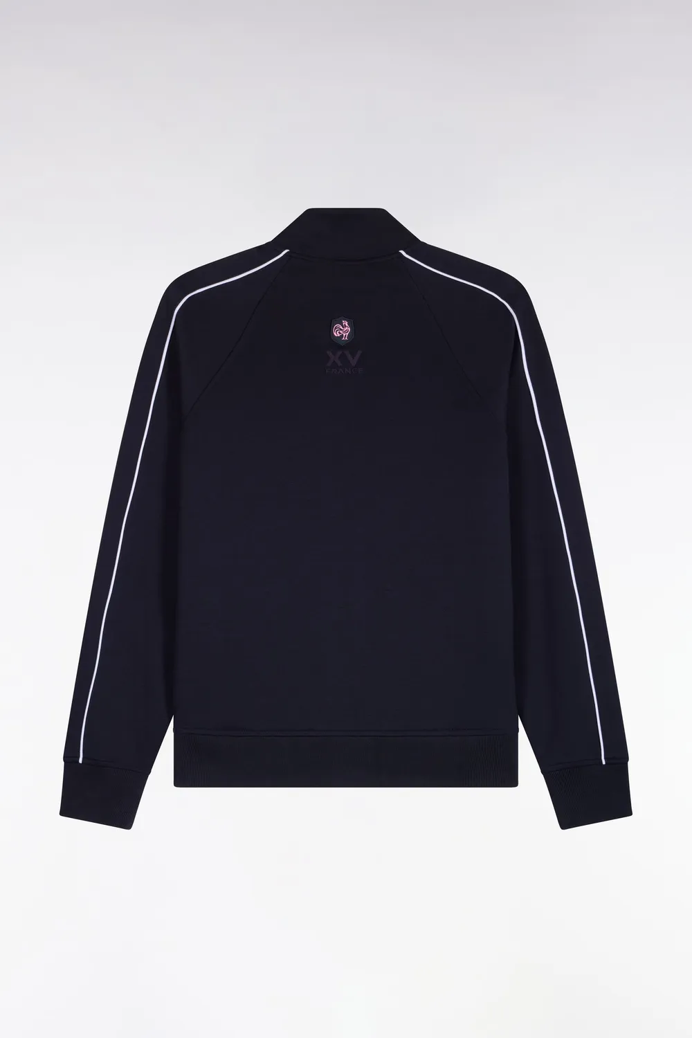 Eden Park XV de France Sweatshirt zippé marine matelassé