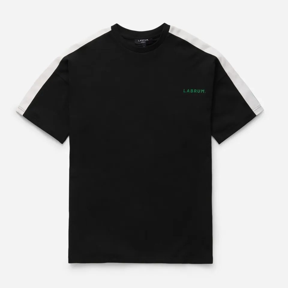 Labrum Nigeria t-shirt homme noir coton drapeau