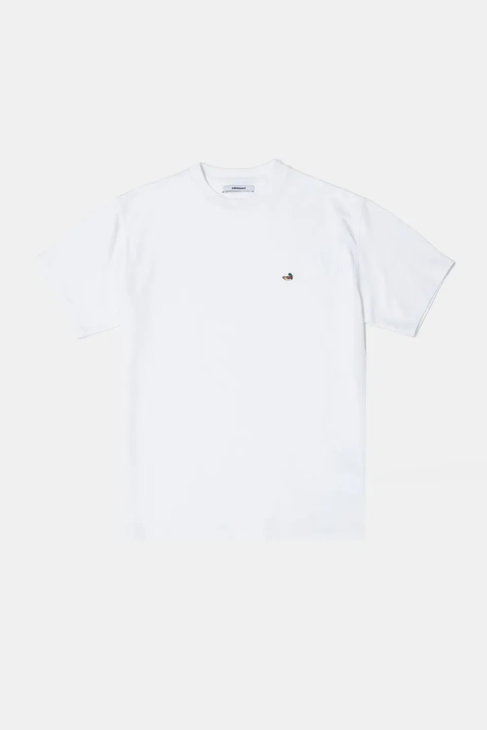 Edmmond Studios Duck t-shirt homme blanc coton brodé