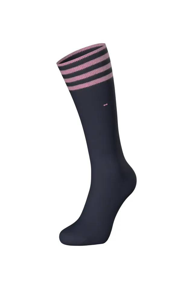 Eden Park paire chaussettes coton marine 43/46 rayées