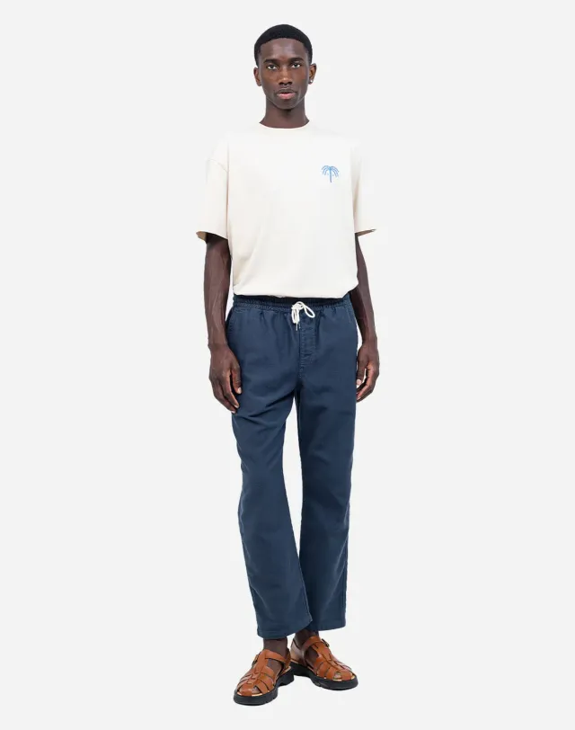 OLOW Hatha pantalon bleu nuit coton