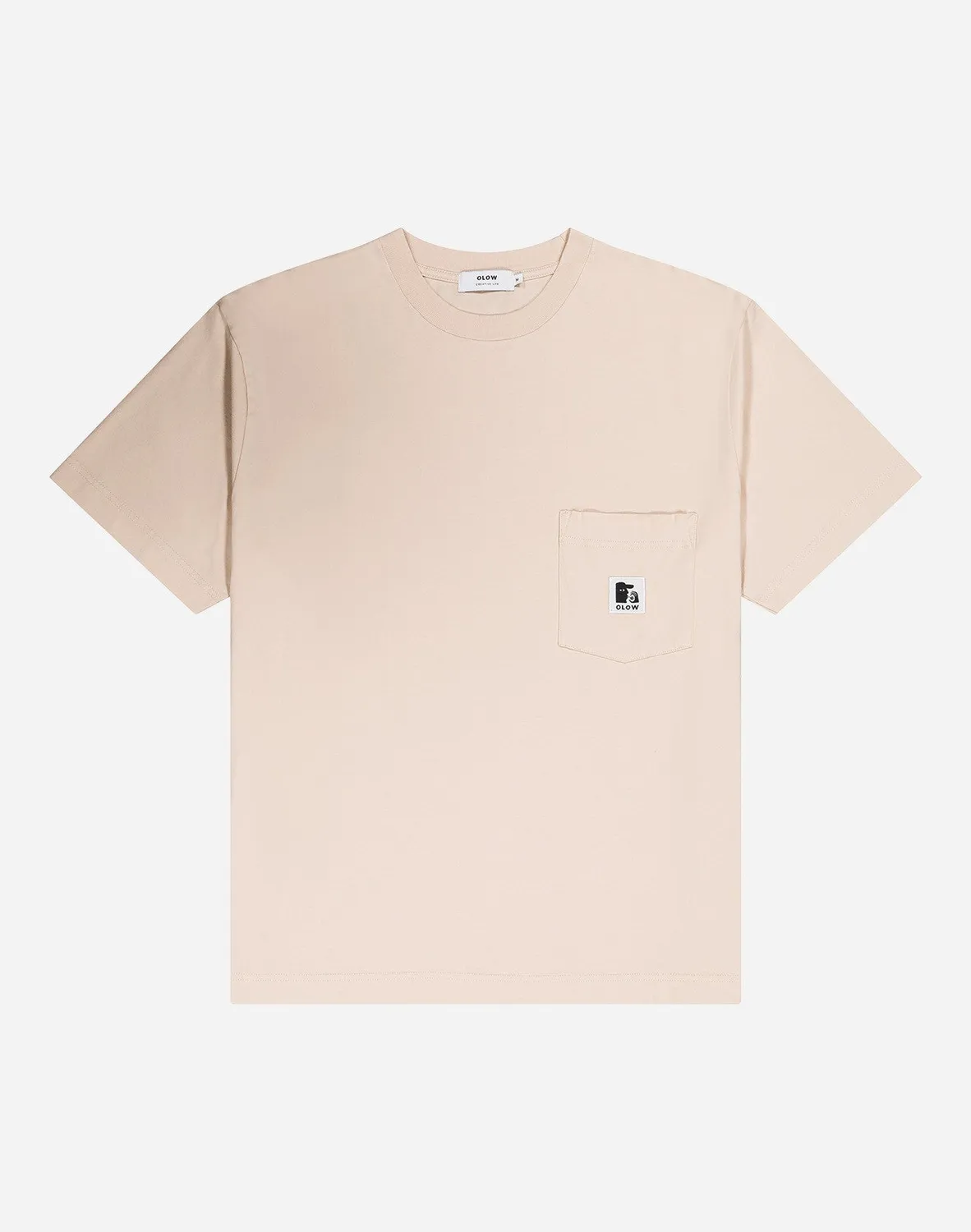 OLOW Japo t-shirt ample crème coton bio