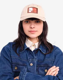 OLOW Six Panel Kiss casquette sable coton réglable
