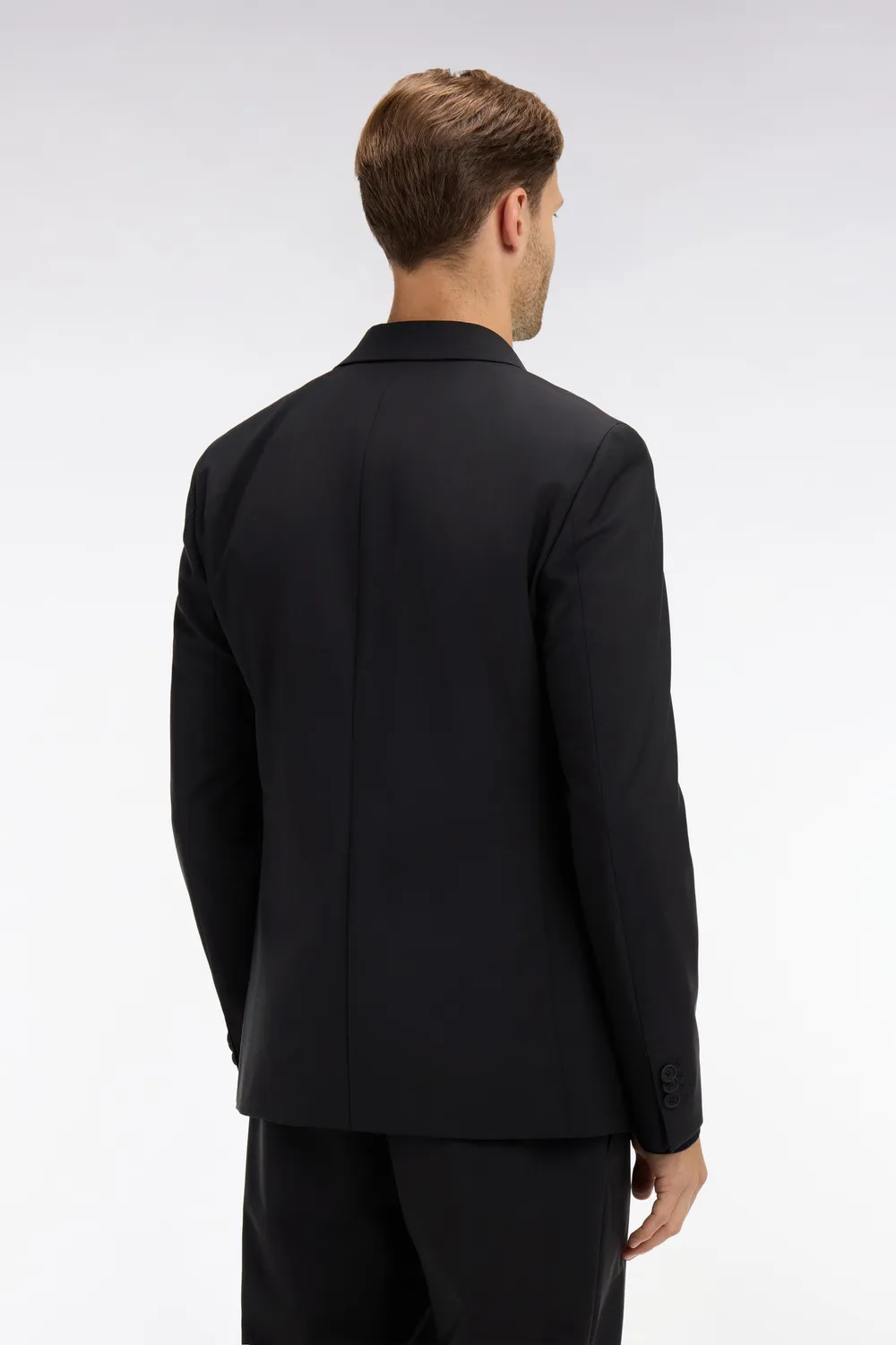 Eden Park PPJAK22E0002 blazer noir Modern Fit stretch