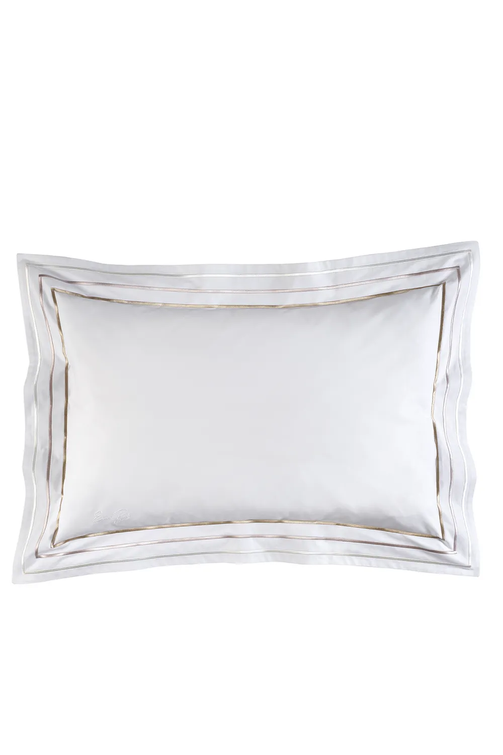 Eden Park HELITCSE0010 taies 75x50 blanc coton égyptien