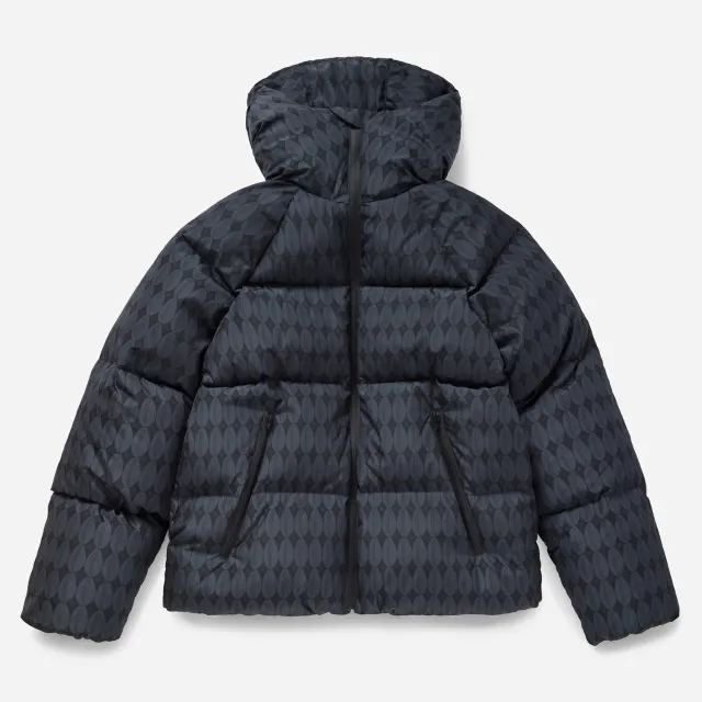 Labrum Dark Grey Monogram doudoune homme gris matelassée