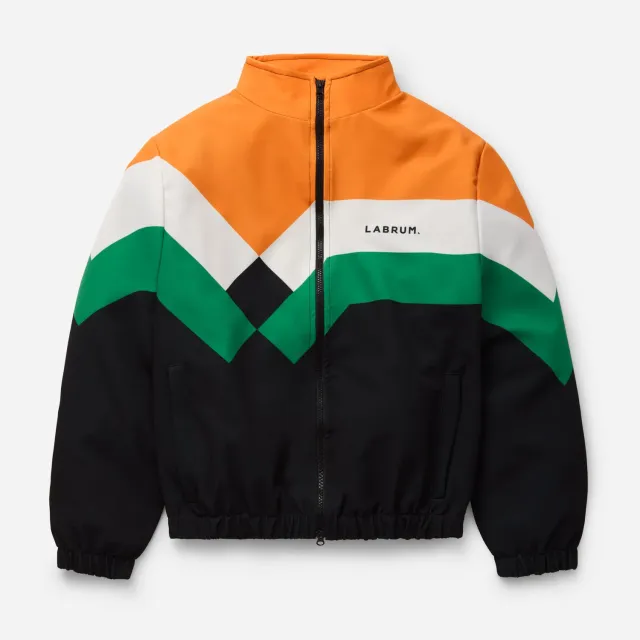 Labrum Ivory Coast veste track noire drapeau ivoirien