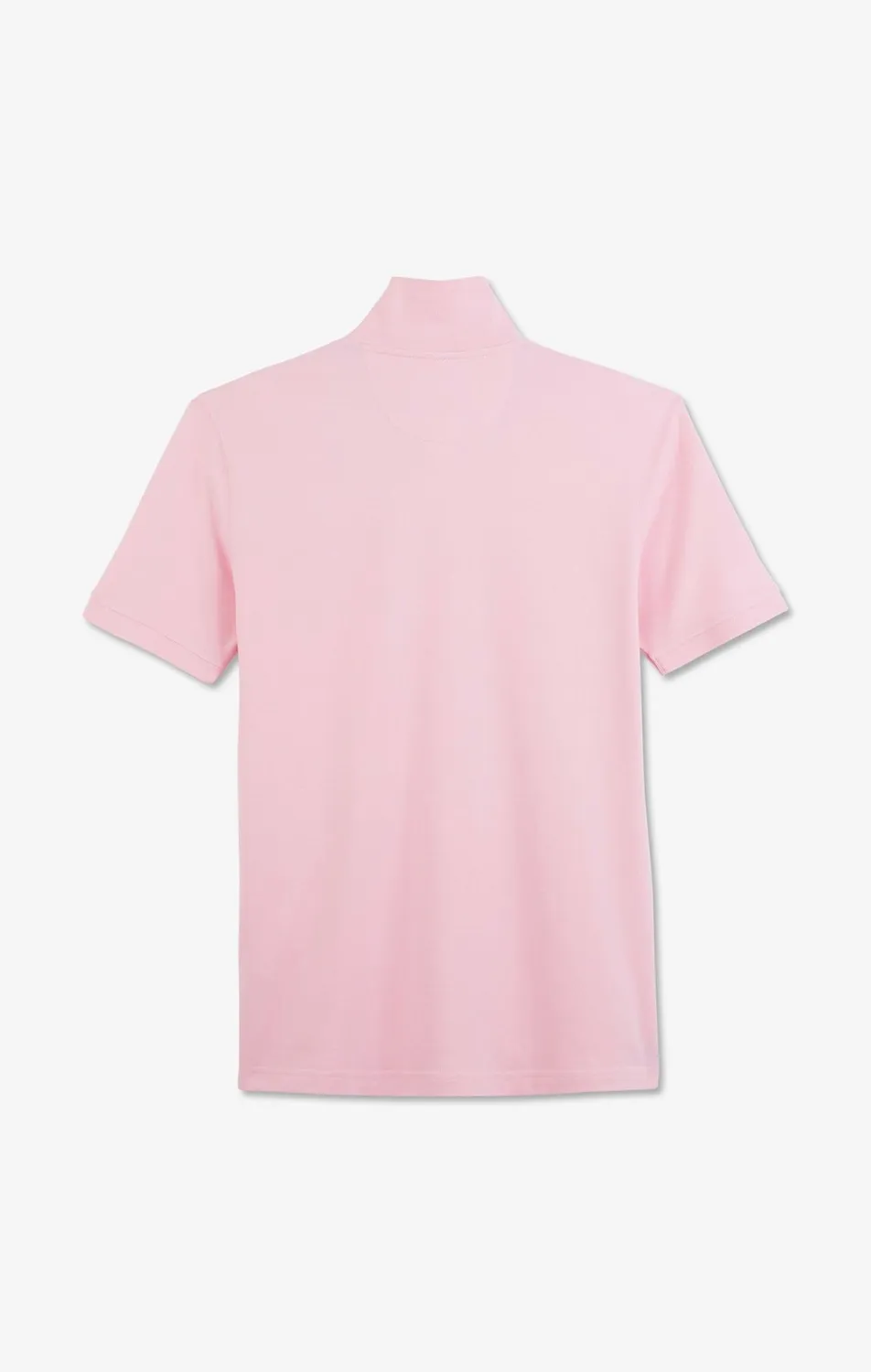Eden Park polo rose homme coton pima stretch slim