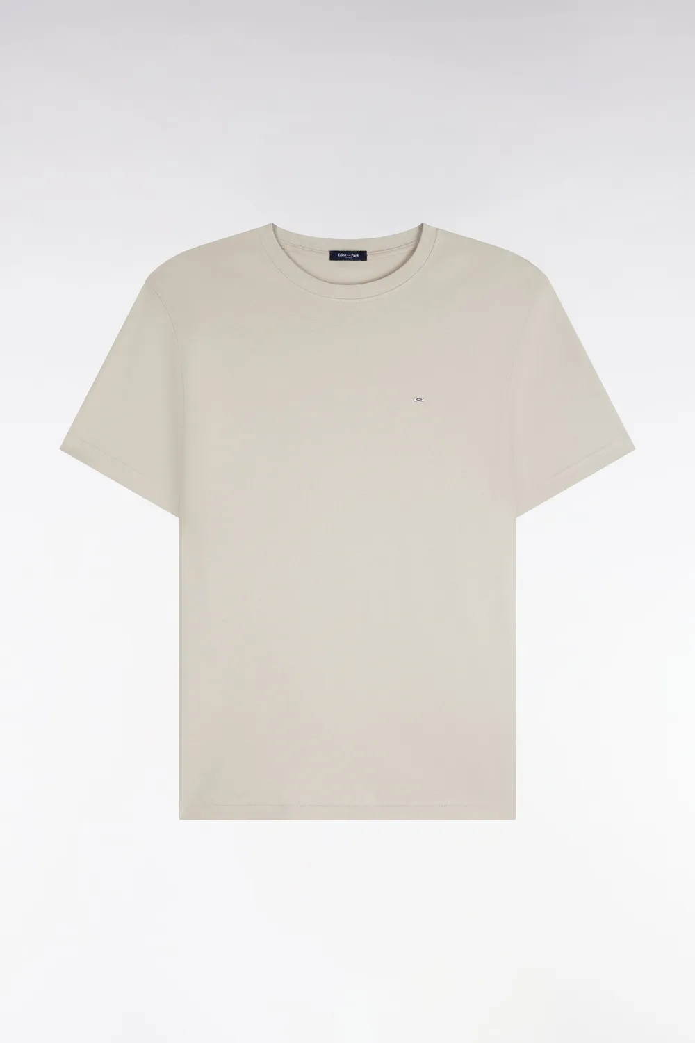 Eden Park H26MAITC0009 t-shirt grège coton manches courtes