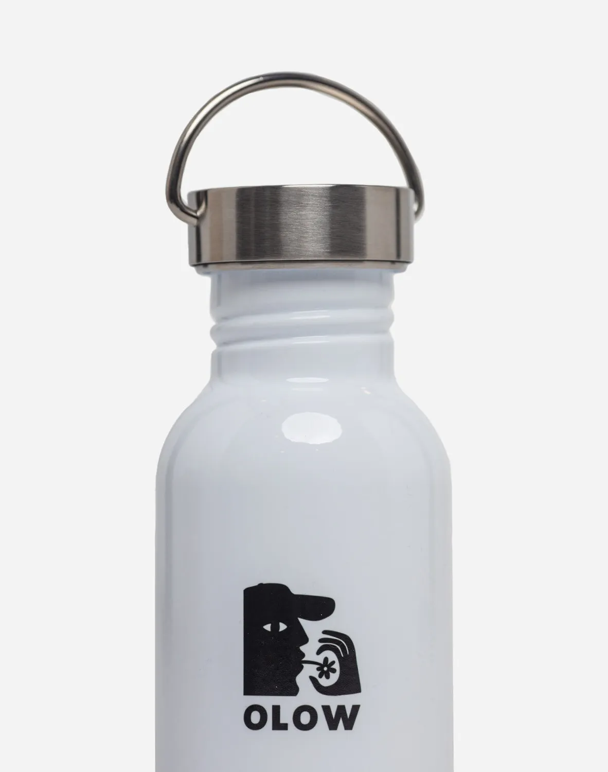 OLOW Glouglou Gourde inox blanche 50cl