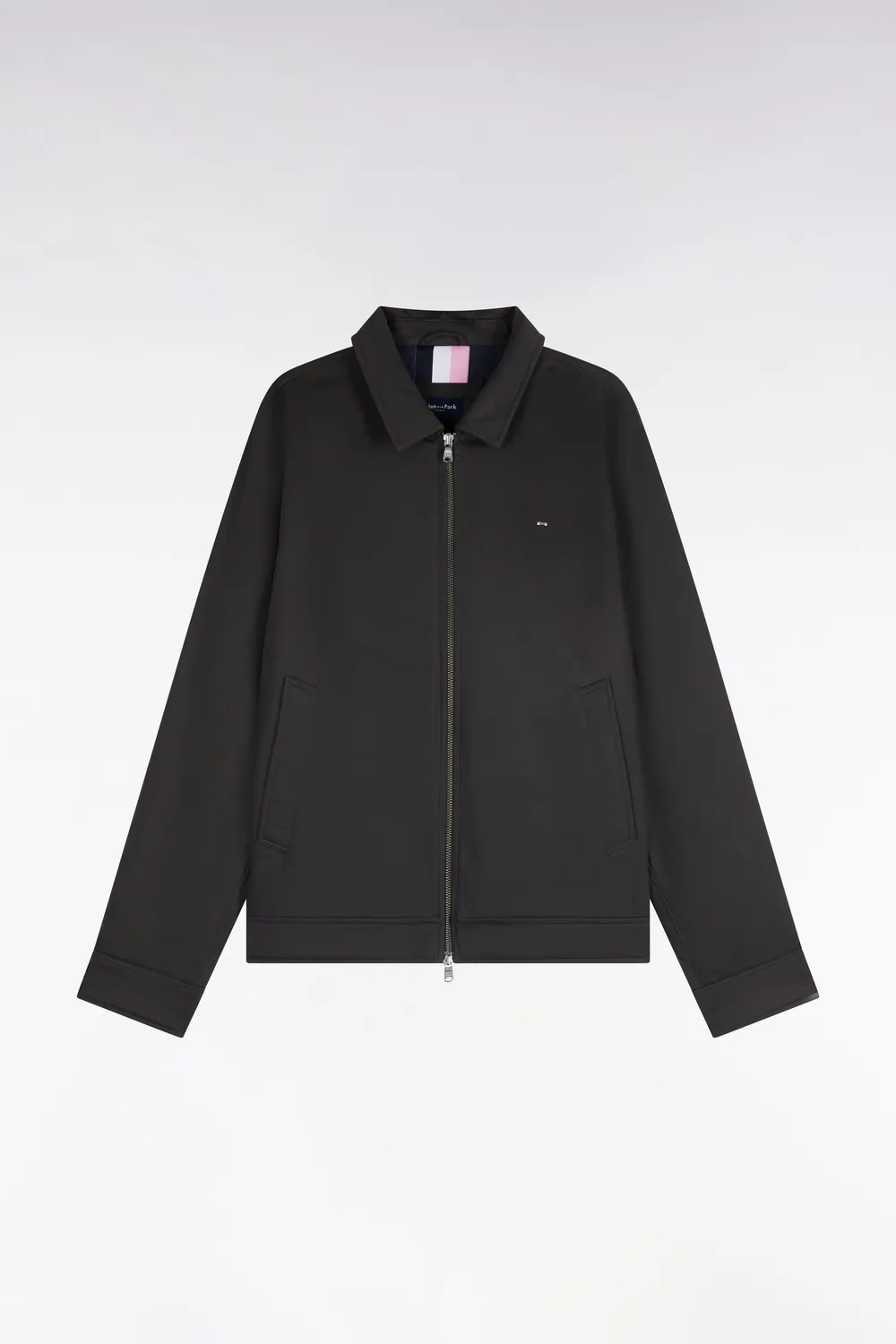 Eden Park blouson kaki coton stretch homme coupe droite