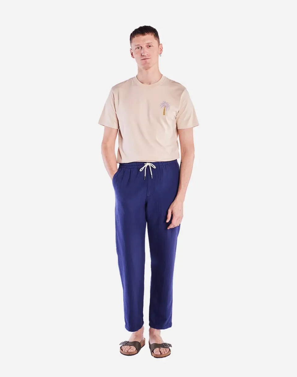 OLOW Hatha pantalon bleu outremer élastique