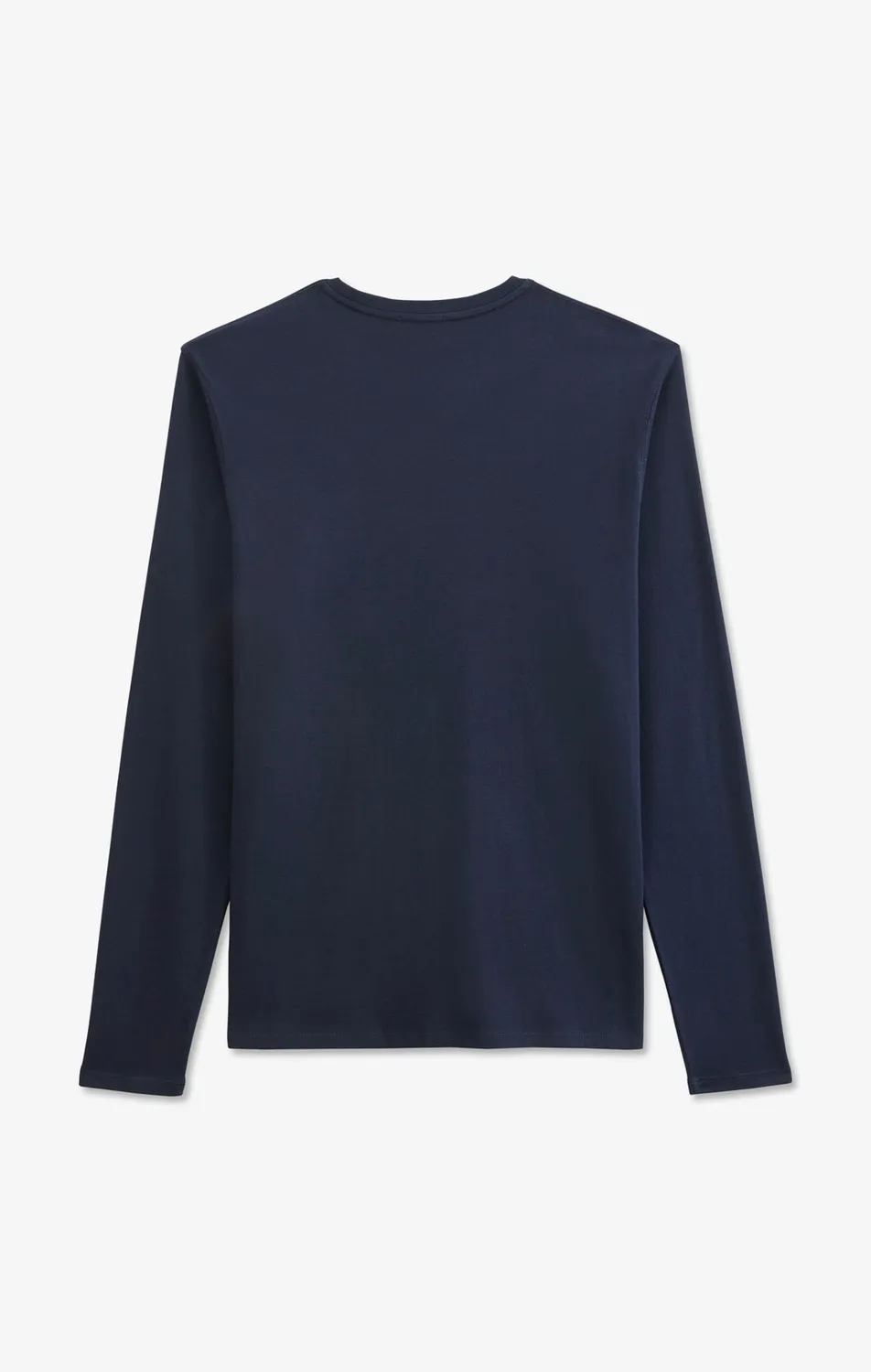 Eden Park t-shirt manches longues coton pima marine homme