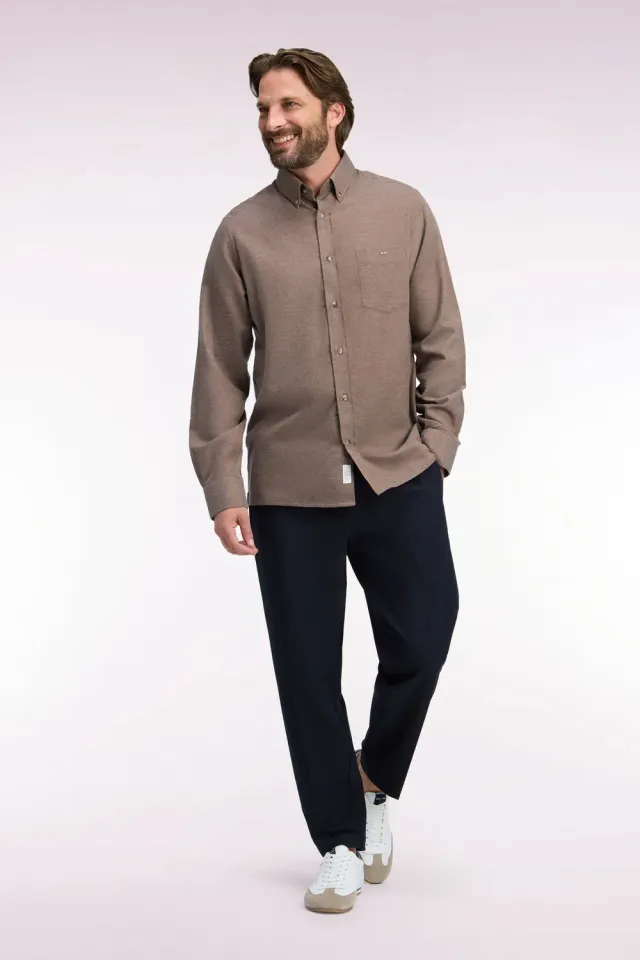 Eden Park Golf pantalon nylon stretch marine coupe modern