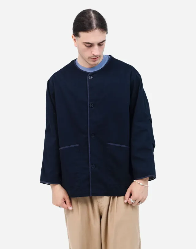 OLOW Hiro Braban veste bleu nuit coton