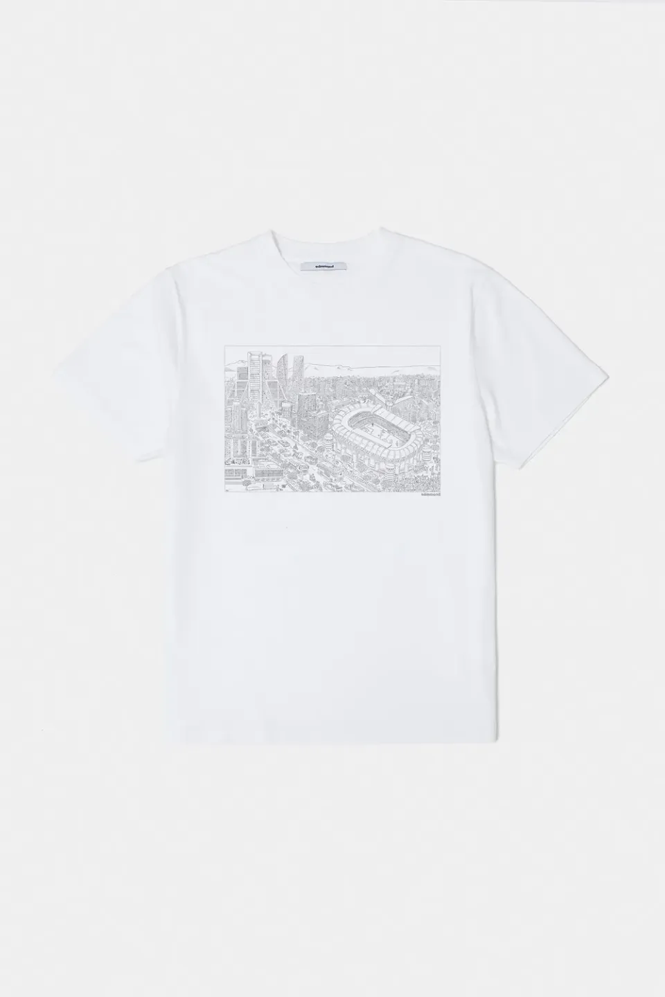 Edmmond Studios Landscape t-shirt blanc imprimé