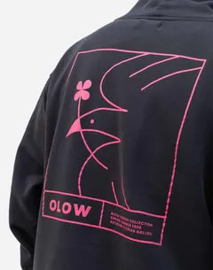 OLOW Pomba hoodie capuche noir carbone