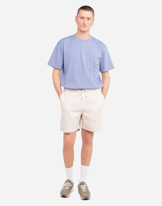 OLOW Gujo short écru naturel coton lin
