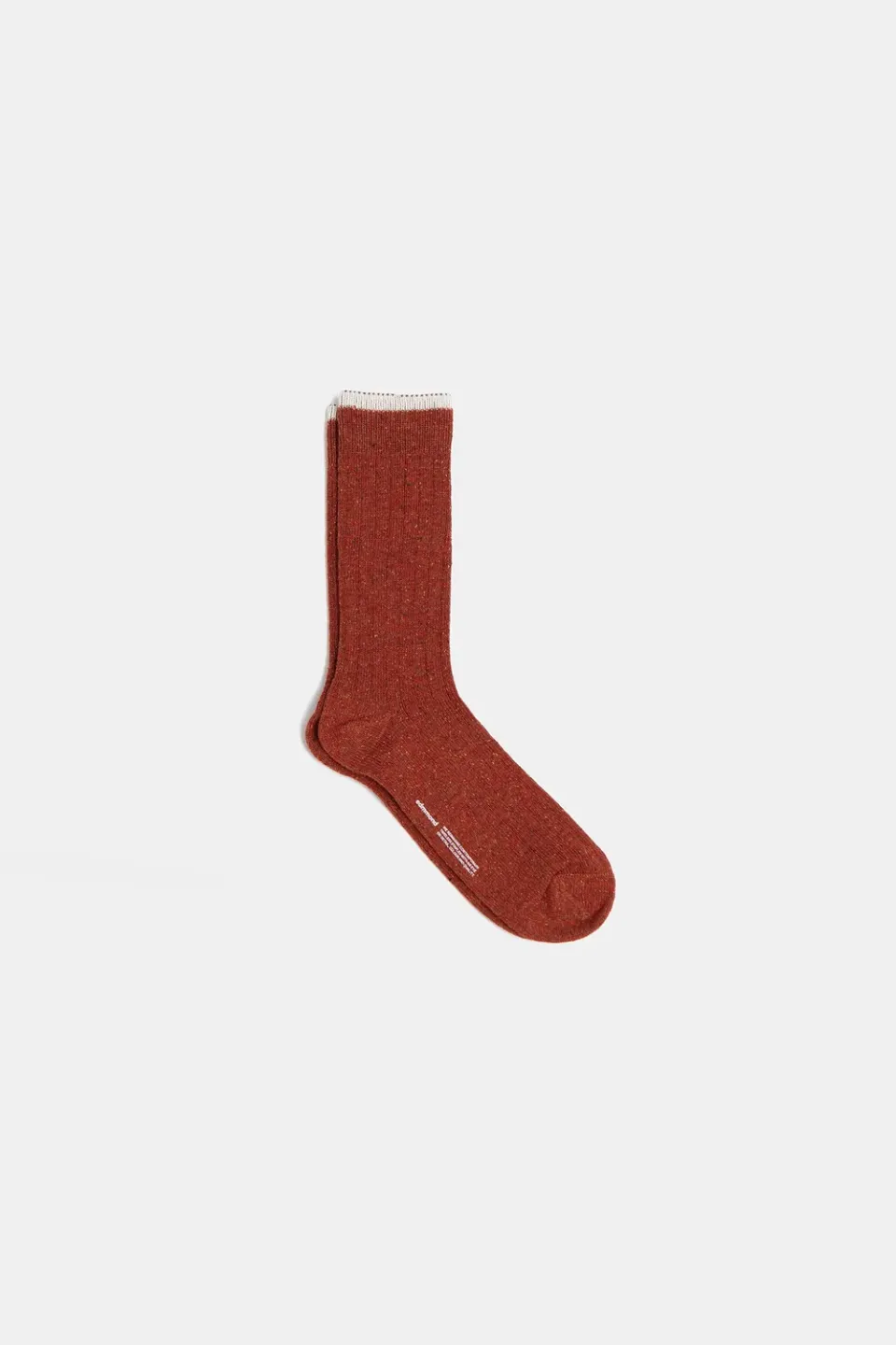 Edmmond Studios Spotted chaussettes orange chiné poignet