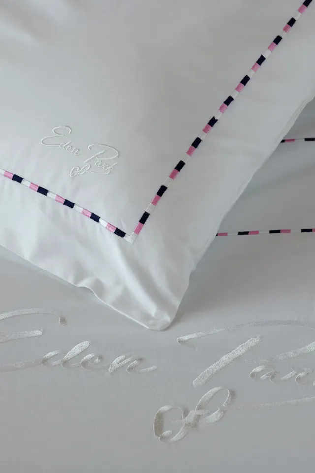 Eden Park Décrochons la lune taies oreiller 65x65 percale