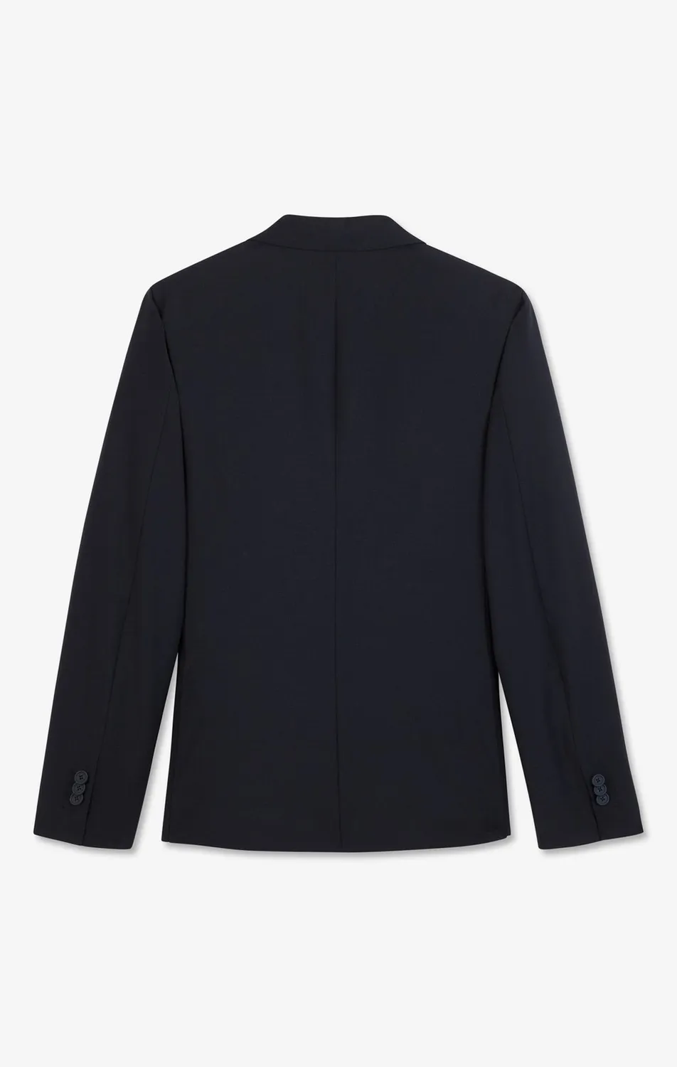 Eden Park blazer bleu foncé laine stretch modern fit