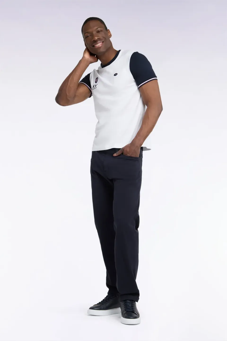 Eden Park Legend Rugby pantalon 5 poches marine