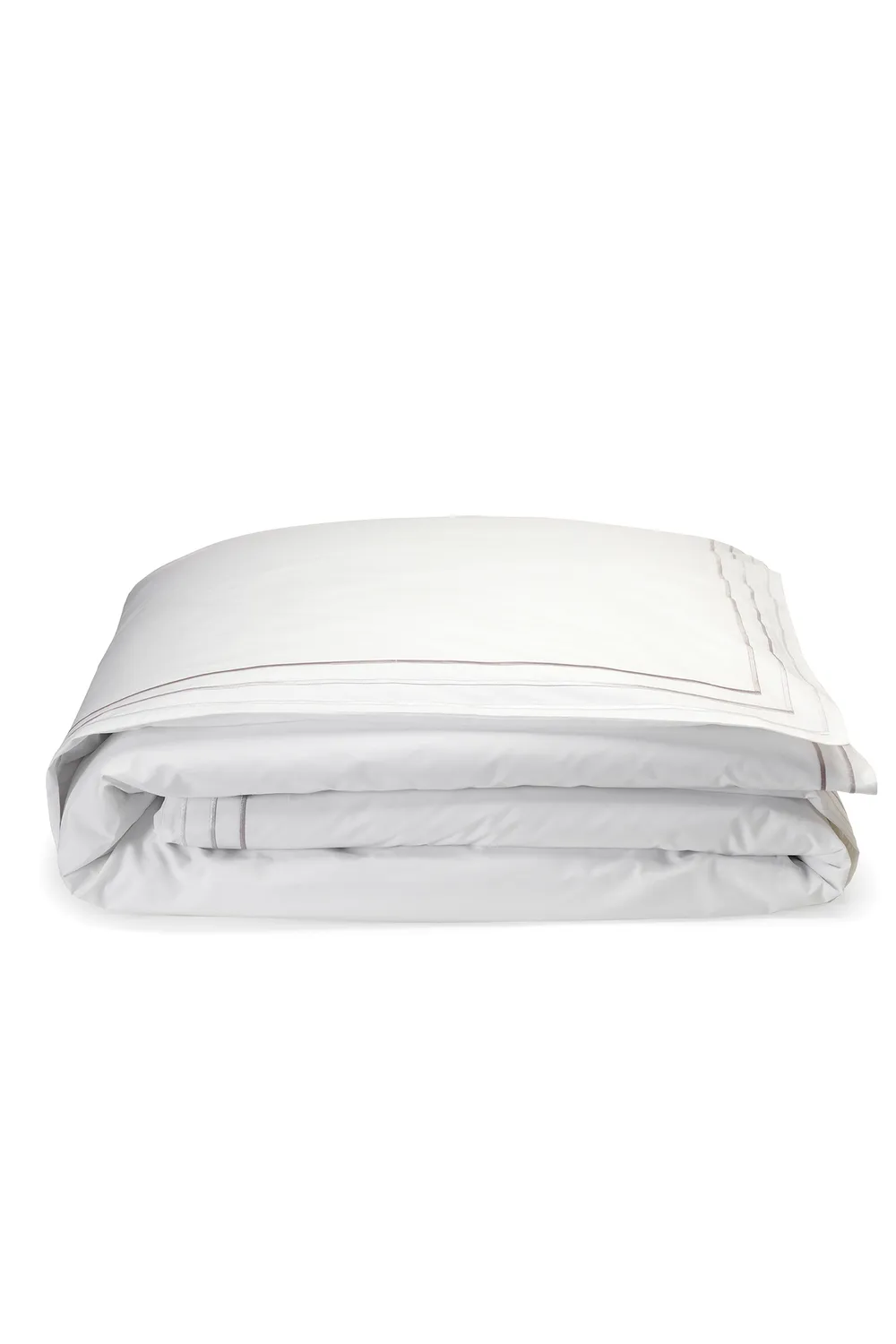 Eden Park housse de couette coton Égypte blanc 240x220 cm