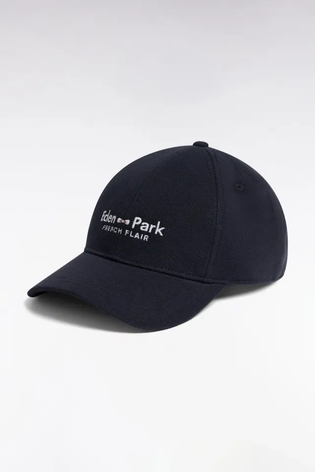 Eden Park casquette hiver marine unie 57cm