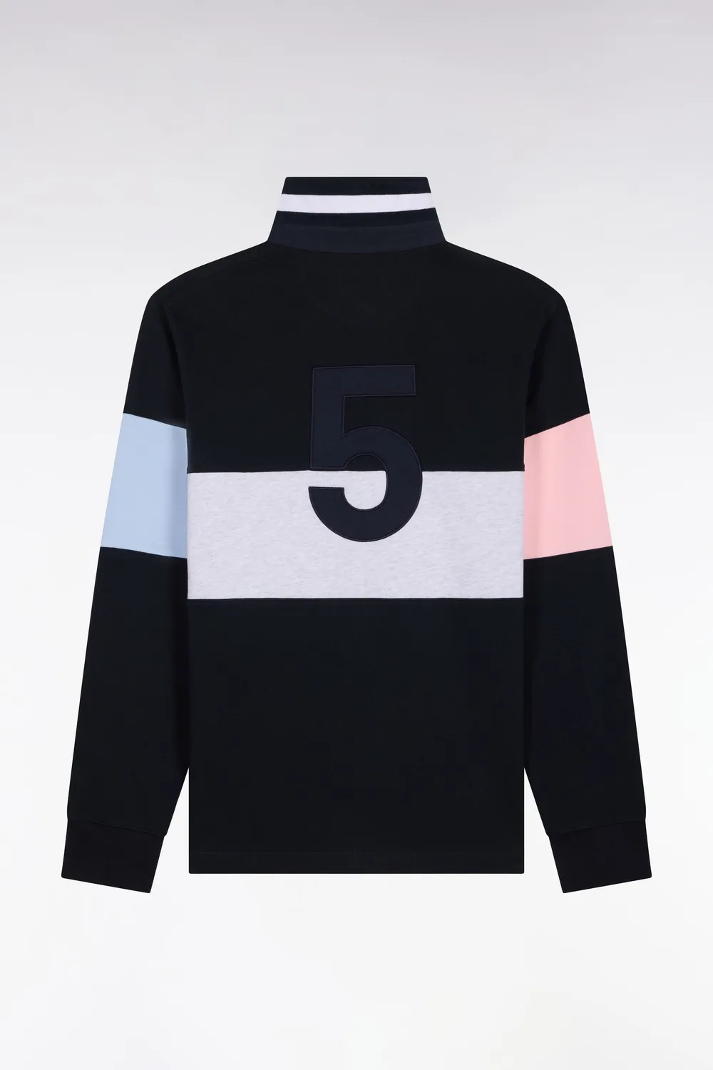 Eden Park Show Bizz maillot rugby marine jersey coton