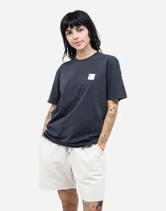 OLOW Good Time t-shirt coton bio noir carbone