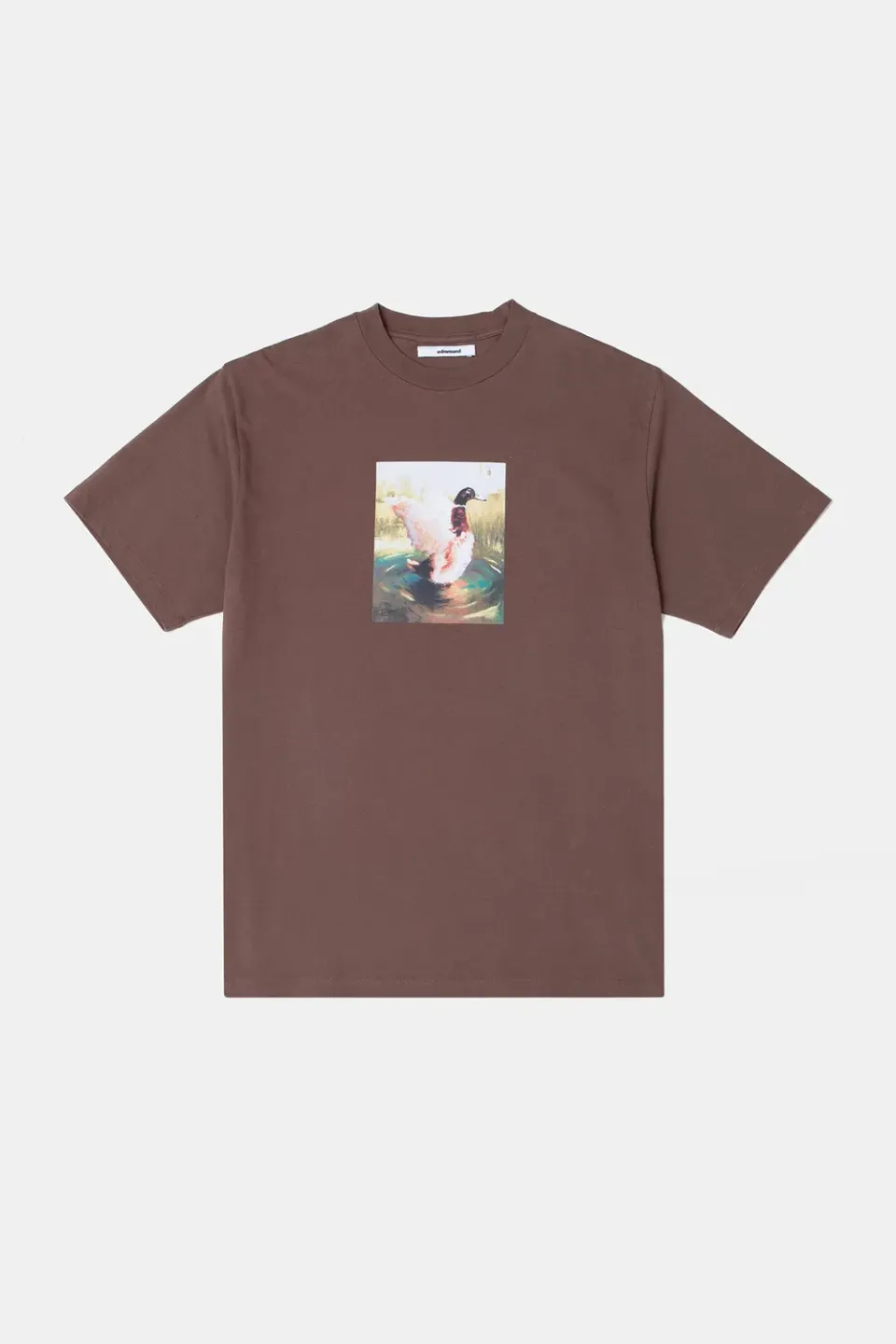 Edmmond Studios Tour t-shirt homme chocolat imprimé