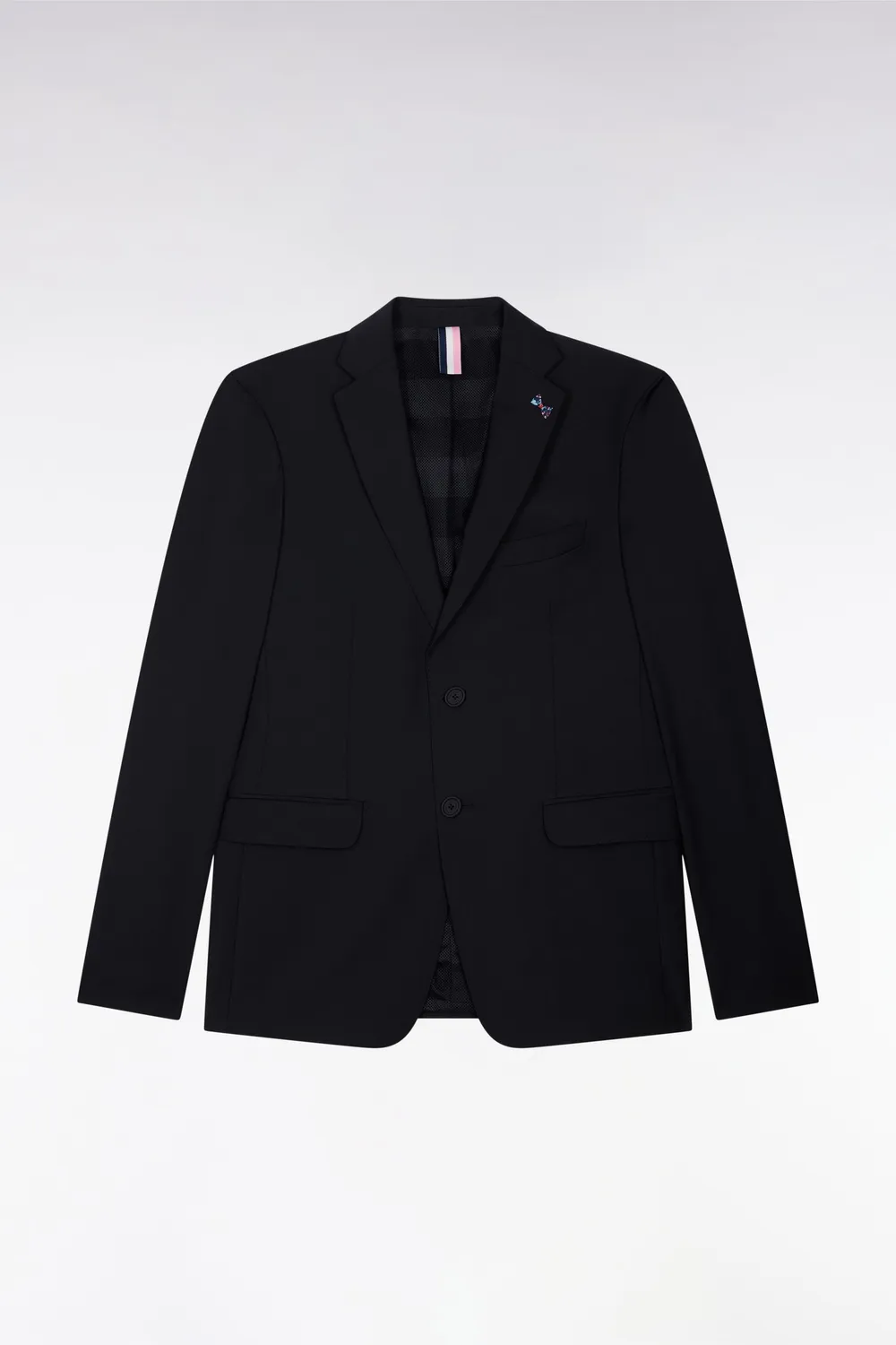 Eden Park PPJAK22E0002 blazer noir Modern Fit stretch