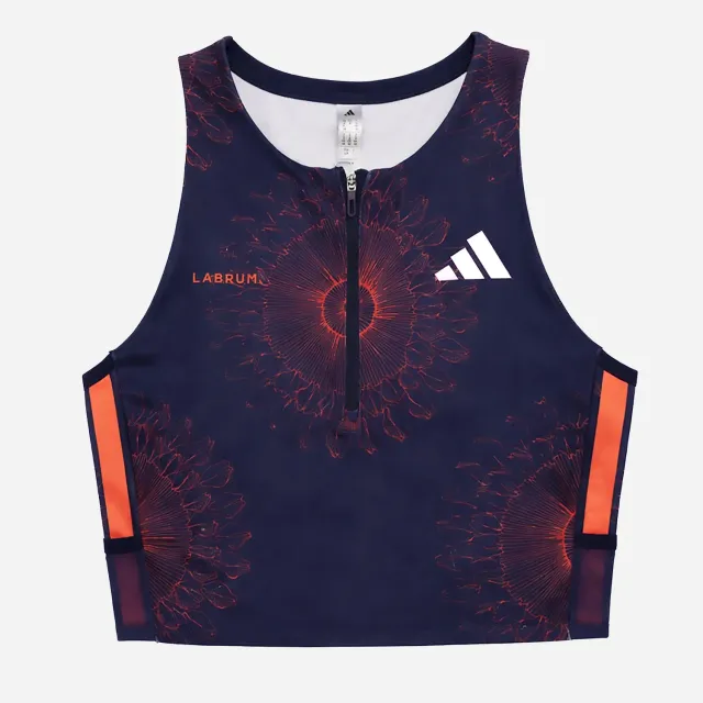 Labrum Adizero brassiere bleu foncé running maintien