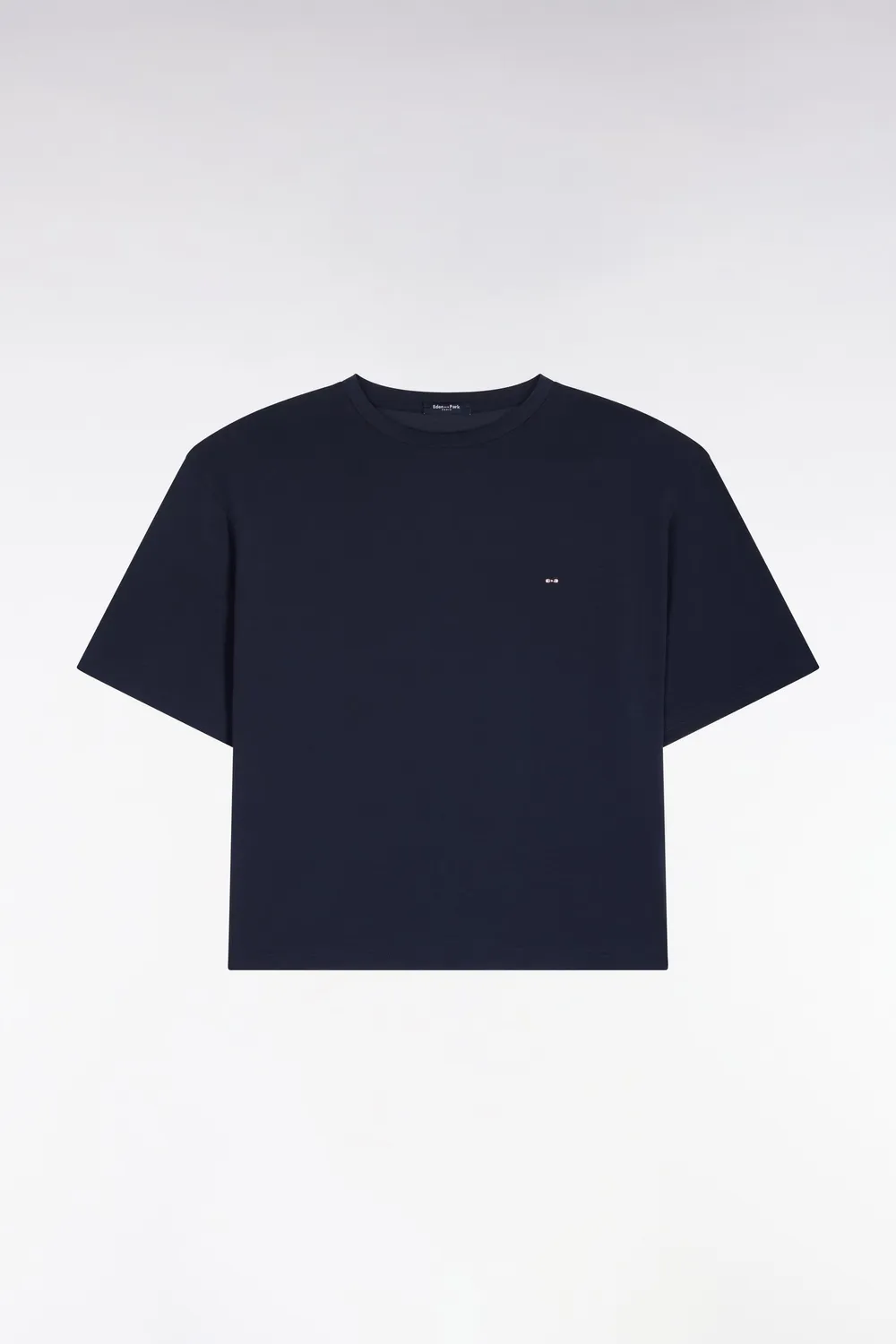 Eden Park Club Classique t-shirt femme marine modal stretch