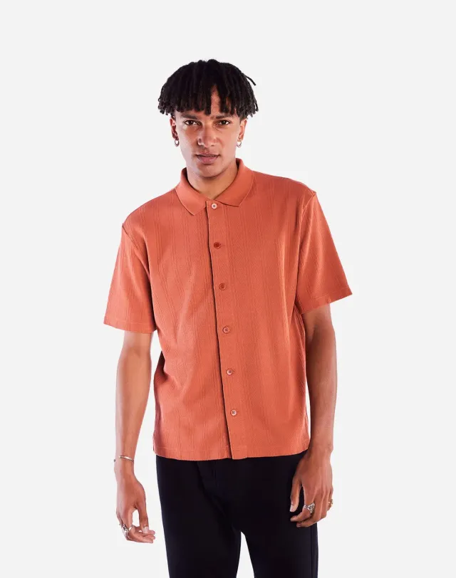 OLOW Cheech polo mandarine coupe droite