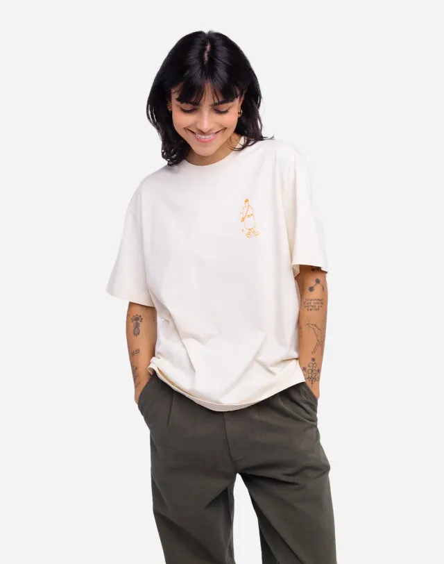 OLOW Hiking Trip t-shirt ivoire ample